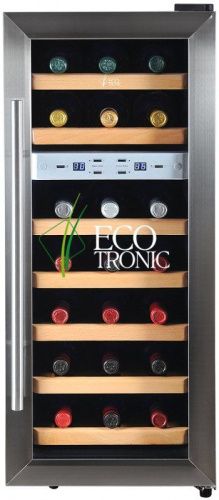 Двухзонный винный шкаф Ecotronic WCM-21DE фото 3