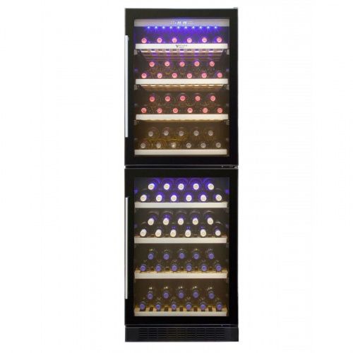 Двухзонный винный шкаф Cold Vine C142-KBT2 фото 3