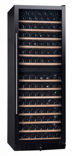 Двухзонный винный шкаф Dunavox DX-181.490DBK
