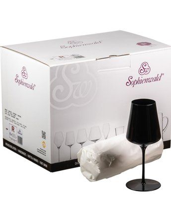 Бокал для вина Sophienwald Black Line Bordeaux 570мл (6шт) фото 2