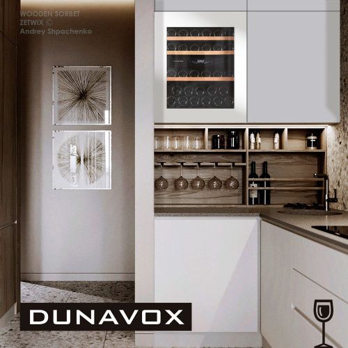 Винный шкаф Dunavox DAV-32.81DW.TO фото 2