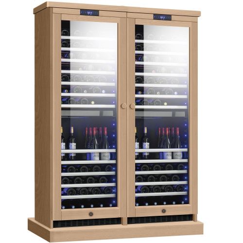 Двухзонный винный шкаф Dometic S118G Double Wooden Beech