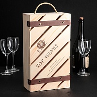 Ящик для хранения вина 35×20 см 