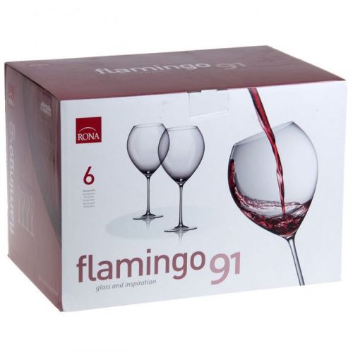 Набор бокалов для вина RONA Flamingo, 910 мл, 6 шт, (арт.13015159)