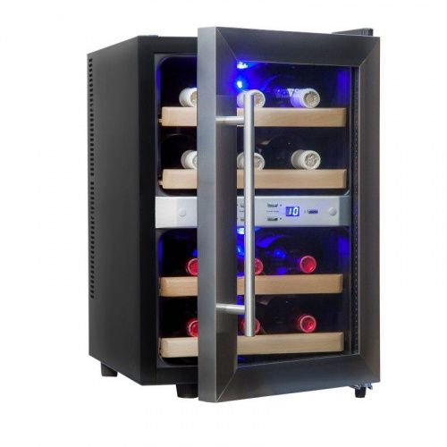 Двухзонный винный шкаф Cold Vine C12-TSF2