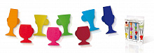 Маркеры для бокалов "Бокалы" Vin Bouquet Glass Markers (арт. FIA 029)
