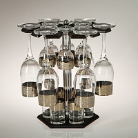 Мини-бар 18 предметов шампанское Карусель кристалл, темный 200/55/50 мл