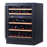 Двухзонный винный шкаф Cold Vine C44-KBT2