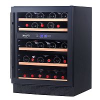 Двухзонный винный шкаф Cold Vine C44-KBT2