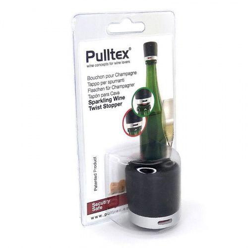 Временная пробка для шампанского Pulltex Чёрная фото 2