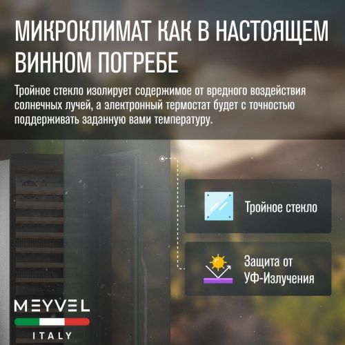 Винный шкаф Meyvel MV83-KSB2 фото 20