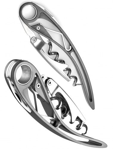 Двухступенчатый нож сомелье Farfalli T012.01 ARIA (Серебро) фото 2