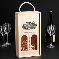 Ящик для хранения вина 35×18 см 