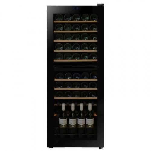 Двухзонный винный шкаф Dunavox DXFH-54.150DK фото 2