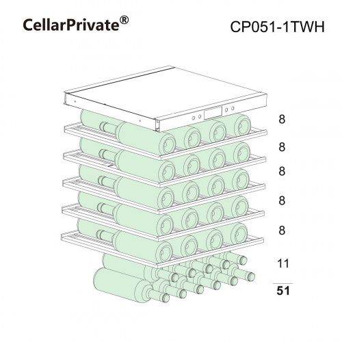 CellarPrivate СР051-1ТWH фото 11