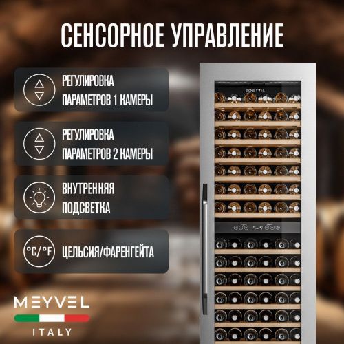 Винный шкаф Meyvel MV83-KSB2 фото 18