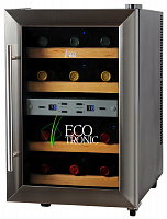 Двухзонный винный шкаф Ecotronic WCM2-12DTE