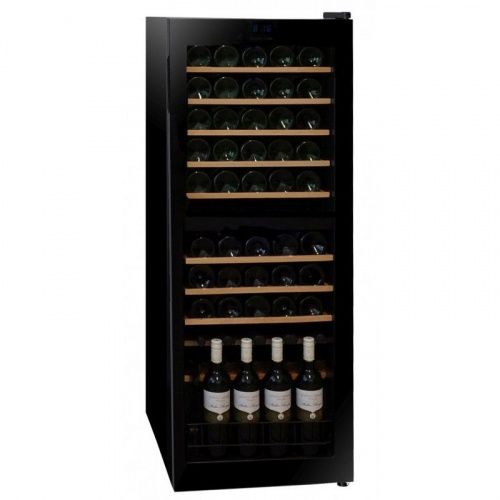 Двухзонный винный шкаф Dunavox DXFH-54.150DK