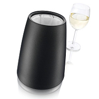 Охладительная рубашка VacuVin Rapid Ice Wine Cooler Elegant, чёрная, (арт.3649460)