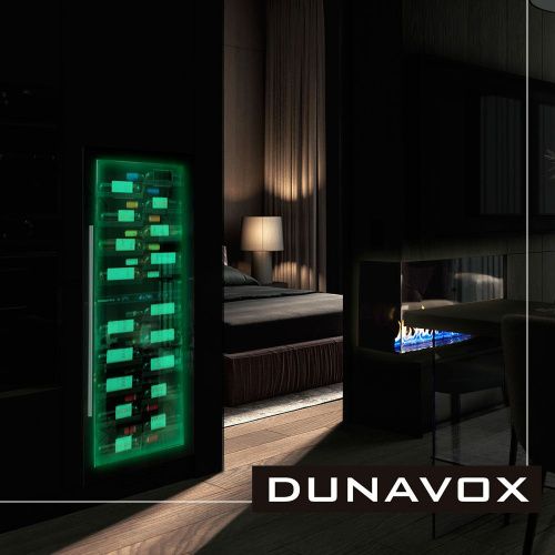 Двухзонный винный шкаф Dunavox DX-104.375 DSS фото 3
