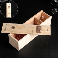 Ящик для хранения вина 35×10 см 