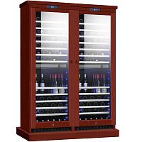 Двухзонный винный шкаф Dometic S118G Double Wooden Mahogany