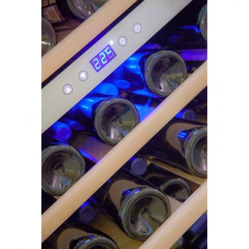 Двухзонный винный шкаф Cold Vine C66-KSF2 фото 4