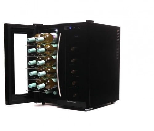 Винный шкаф Cellar Private двухкамерный на 24 бутылки (CP024-2T) фото 6