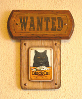 Объёмная декоративная композиция «Black Cat»