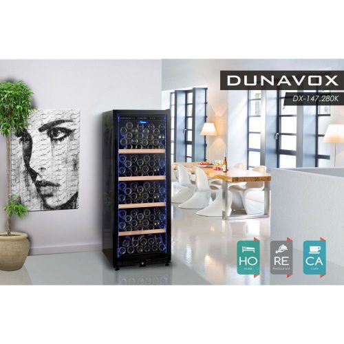 Винный шкаф Dunavox DX-147.280K фото 2