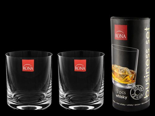 TUBUS набор стаканов (2шт) для виски RONA "Business set" 390мл.