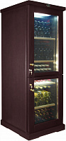 Двухзонный винный шкаф IP Industrie CEX 601 VU (цвет - венге)